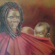 Femme avec son enfant