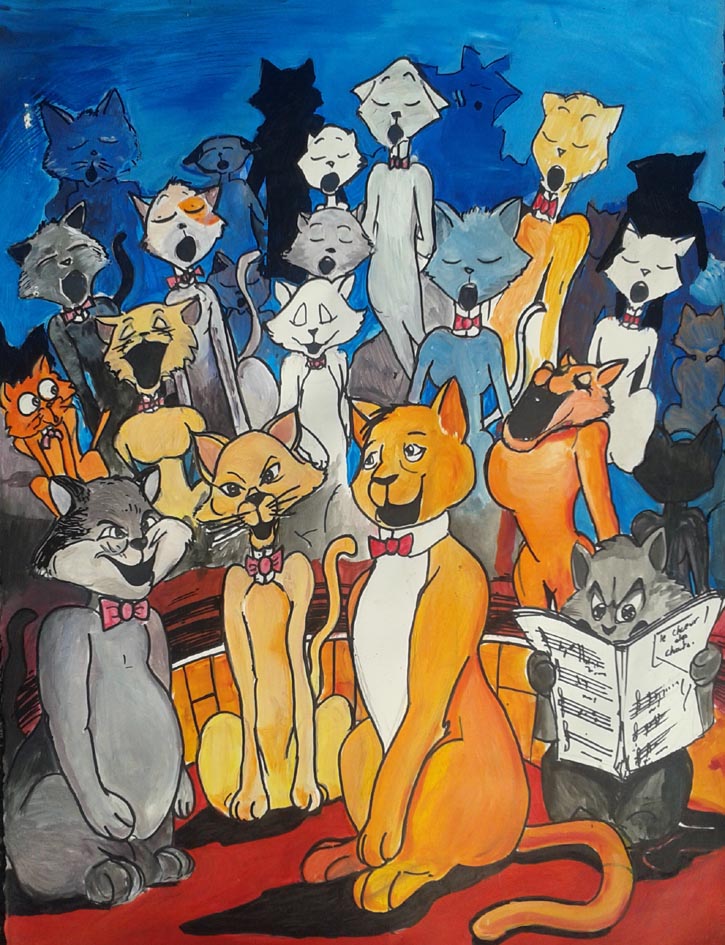 Le choeur des chats