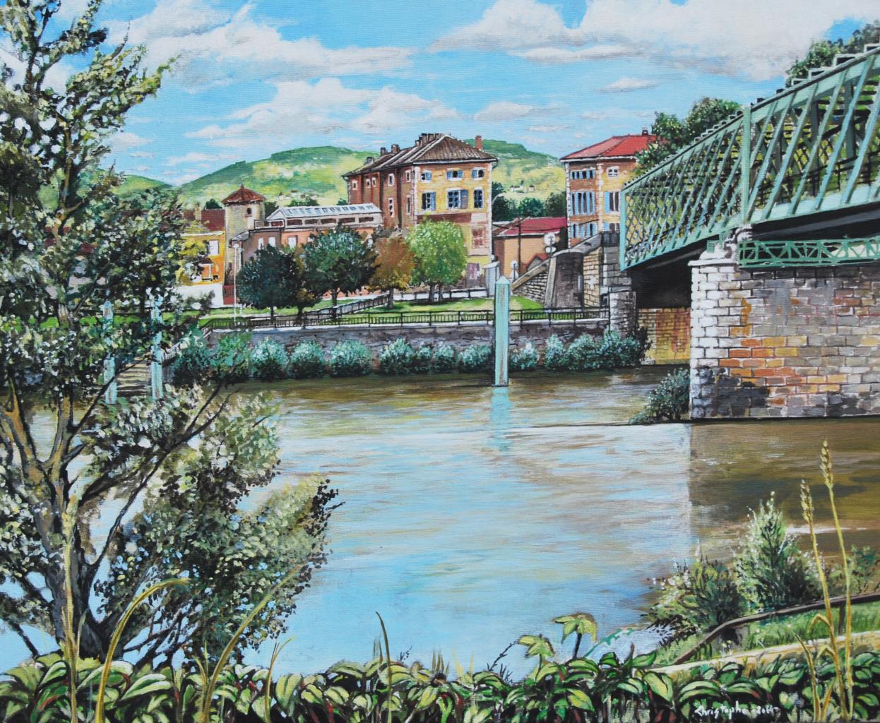 Port de Belleville su Saône