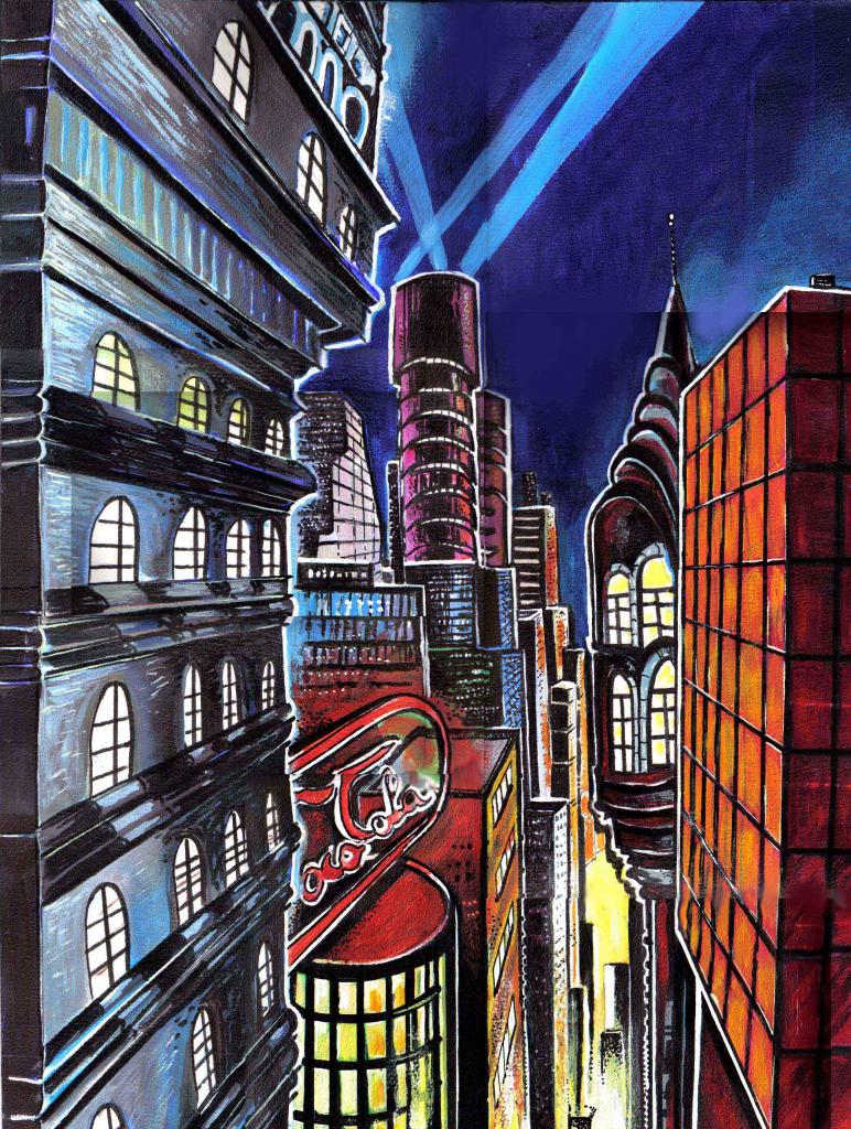 Ville de nuit